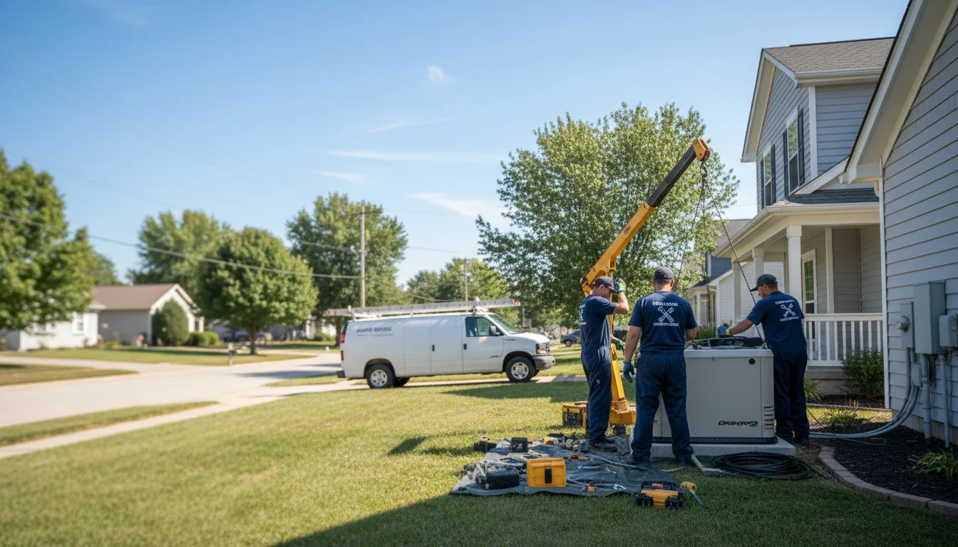 Generator Installation in Bourneville, OH near me